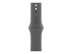 Apple - Bånd for smart armbåndsur - 40mm M/L-størrelse - steingrå - for Watch Hermès Series 7, Hermès Series 9, SE 3, Series 10, Series 11, Series 8, Series 9