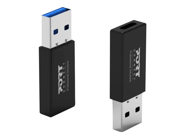 PORT Designs - USB-adapter USB-type A (hann) til USB-C (hunn) USB ...