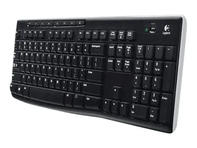 Logitech Wireless Keyboard K270 - Tastatur - trådløs - 2.4 GHz - N...