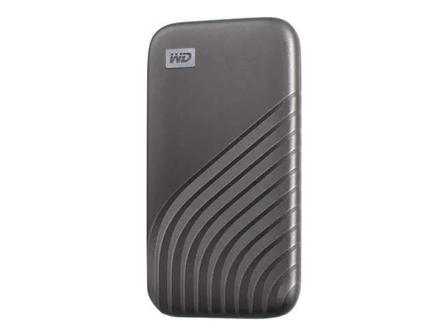 WD My Passport SSD WDBAGF0010BGY - kryptert 1 TB ekstern (bærbar) ...