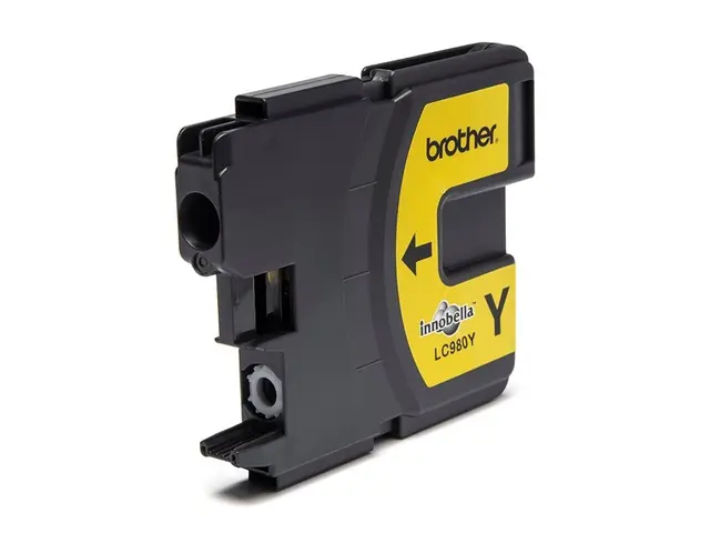 Brother LC980Y - Gul original blekkpatron for DCP-145, 163, 165, 1...