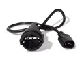 APC - Str&#248;mkabel - power CEE 7/7 (hunn) til IEC 60320 C14 10 A - 61 cm - svart - for P/N: SCL500RMI1UC, SCL500RMI1UNC, SMTL750RMI2UC, SRT1500RMXLI, SRT1500XLI, SRT2200XLI-KR