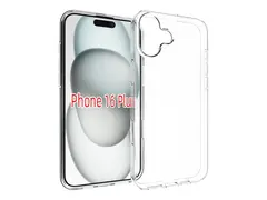 iiglo - Baksidedeksel for mobiltelefon silikon, termoplast-polyuretan (TPU) - gjennomsiktig - for Apple iPhone 16 Plus