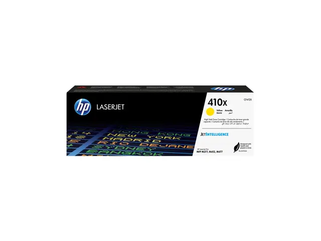 HP 410X - Høy ytelse - gul - original - LaserJet - tonerpatron (CF...