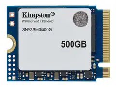 Kingston NV3 - SSD - 500 GB - intern M.2 2230 - PCIe 4.0 x4 (NVMe)
