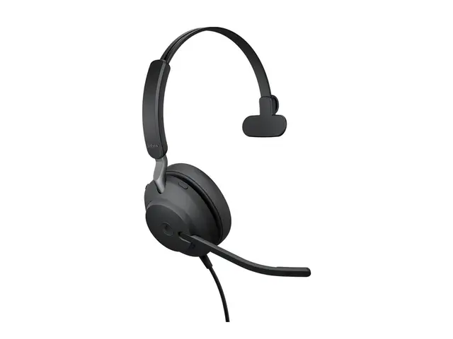 Jabra Evolve2 40 SE MS Mono - Hodesett on-ear kablet USB-C lydisol...