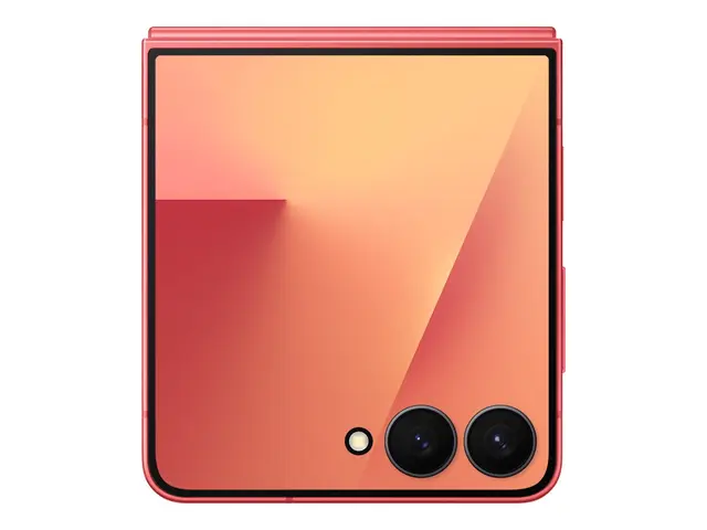 Samsung Galaxy Z Flip7 - Korallrød - 256 GB 