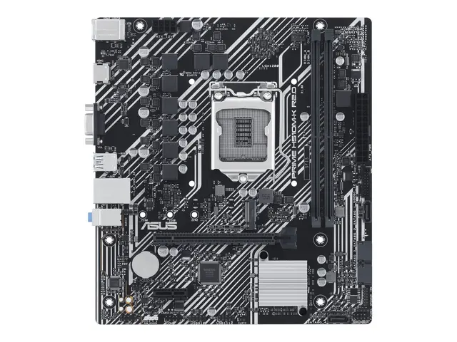 ASUS H510M-K R2.0 - Hovedkort micro ATX LGA1200-sokkel H470 Chipse...