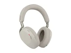 Jabra Evolve3 85 UC - Hodesett - full størrelse over-øret-montering - Bluetooth - trådløs - aktiv støydemping - USB-C via Bluetooth-adapter, 3,5 mm jakk - varm gråfarge - UC-sertifisert