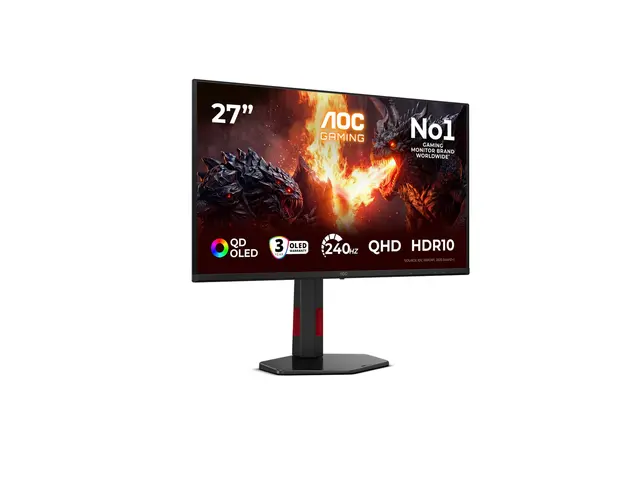 AOC Gaming Q27G4ZDR - G4 Series OLED-skjerm gaming 27" (26.5" synl...