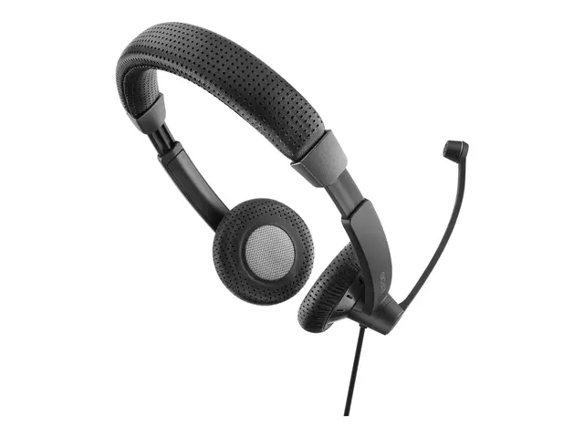 EPOS SC 75 USB MS - Hodesett on-ear kablet 3,5 mm jakk, svart