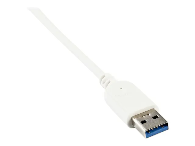 StarTech.com 3-Port USB 3.0 Hub with Gigabit Ethernet - Up to 5Gbp...