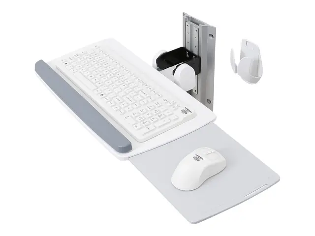 Ergotron Neo-Flex - Tastatur/mus-plattform utskyvning veggmonterba...