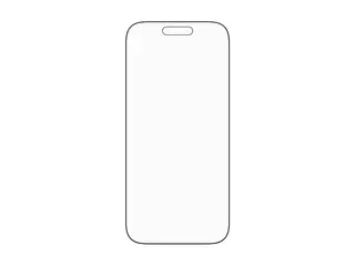 PanzerGlass - Skjermbeskyttelse for mobiltelefon UWF stealth, EN - glass - rammefarge svart - for Apple iPhone 17 Pro