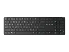 Lenovo Pro 6000 - Tastatur - multimodus - tr&#229;dl&#248;s 2.4 GHz, Bluetooth 5.3 - QWERTY - Nordisk - eklipsesvart - brun boks