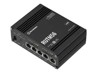 Teltonika RUTM56 - tr&#229;dl&#248;s ruter WWAN - Wi-Fi 5 - 5G, 4G, 3G, 2G - DIN-skinnemonterbar, veggmonterbar, overflatemonterbar