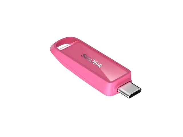 SanDisk - USB-flashstasjon 256 GB USB-C 3.2 Gen 1 seastar rosa