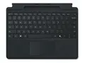 Microsoft Surface Pro Keyboard for Business Tastatur - med pennelagring - med akselerometer, styreplate - bakbelysning - QWERTY - Italiensk - svart - for Surface Pro 10 for Business, Pro 8 for Business, Pro 9 for Business, Pro X