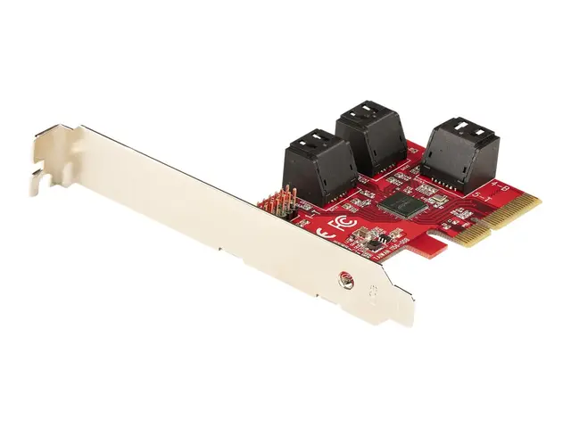 StarTech.com SATA PCIe Card, 6 Port Expansion card, 6Gbps Low/Full...