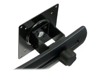 Ergotron DS100 Dual LCD Pole System - Monteringskomponent (glidesvingtapp) for flatpanel - svart