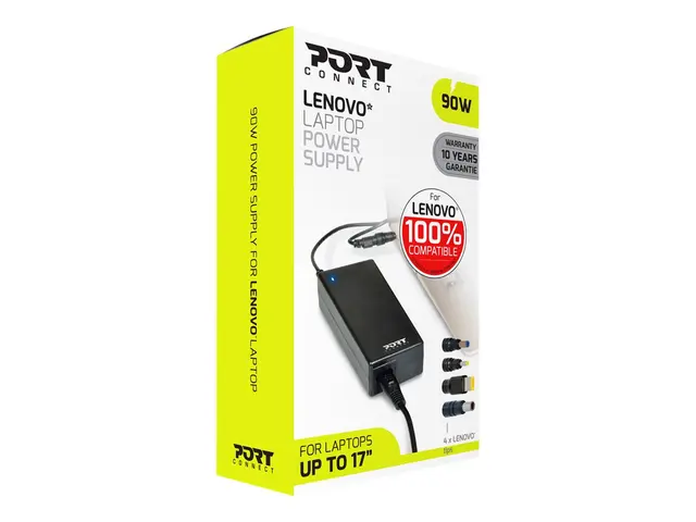 PORT Connect Universal Power Supply - Strømadapter AC 100-240 V 90...