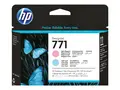 HP 771 - Lys magenta, lys cyan - skriverhode for DesignJet Z6200, Z6600, Z6610, Z6800, Z6810