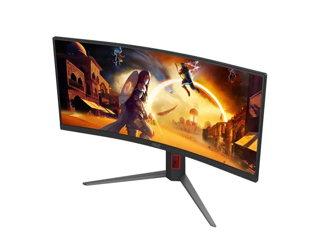 AOC Gaming CU34G4Z - LED-skjerm gaming kurvet 34" 3440 x 1440 WQHD...