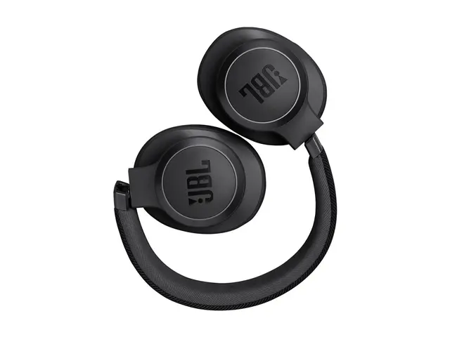 JBL LIVE 770NC - Hodetelefoner med mikrofon - full størrelse - Blu...