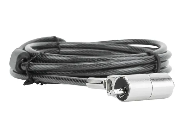 Targus Defcon Compact Keyed Cable Lock - Sikkerhetskabellås - svar...