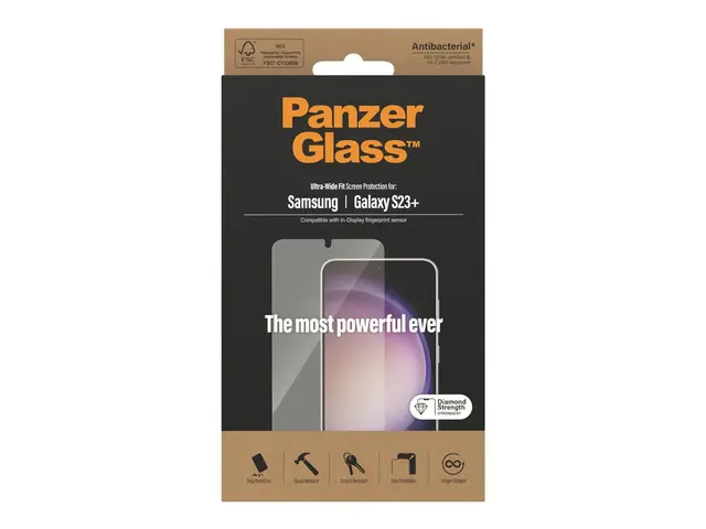 PanzerGlass - Skjermbeskyttelse for mobiltelefon glass Samsung Gal...