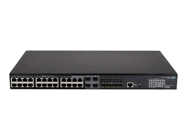 HPE FlexNetwork 5140 24G PoE+ 4SFP+ EI - Switch - L3 - smart - 24 ...