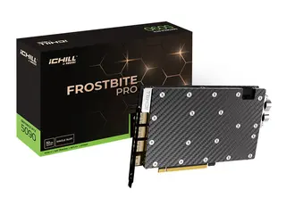 Inno3D iCHILL FROSTBITE PRO - Grafikkort GeForce RTX 5090 - 32 GB GDDR7 - PCI Express 5.0 - HDMI, 3 x DisplayPort - uten vifte