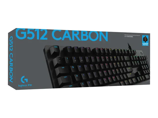 Logitech Gaming G512 - Tastatur - bakgrunnsbelyst - USB - Nordisk ...