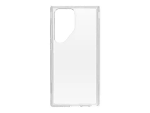 OtterBox Symmetry Series - Baksidedeksel for mobiltelefon antimikrobielt - polykarbonat, syntetisk gummi - blank - for Samsung Galaxy S23 Ultra