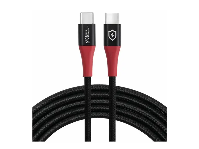 MicroConnect - USB-kabel - 24 pin USB-C (hann) til 24 pin USB-C (h...