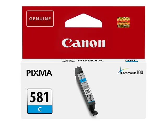 Canon CLI-581C - 5.6 ml - cyan - original - blekkbeholder - for PI...