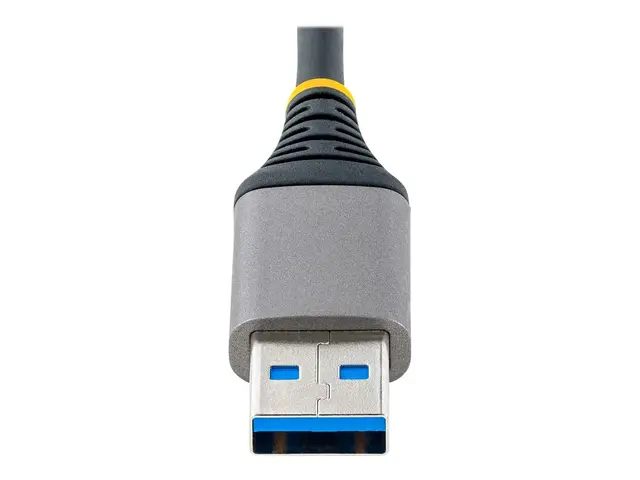 StarTech.com 3-Port USB Hub with Ethernet, 3x USB-A Ports, Gigabit...