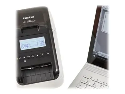 Brother QL-820NWBc - Etikettskriver tofarget (monokrom) direkteter...