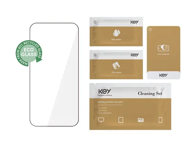 Key Eco - Skjermbeskyttelse for mobiltelefon anti-refleks 2.5D gla...