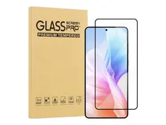 iiglo screenPro+ - Skjermbeskyttelse for mobiltelefon glass - rammefarge svart - for Samsung Galaxy S25 Edge