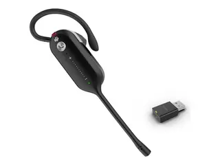 Yealink WH6 Series WH63 Portable Teams - Hodesett i øret - konvertibel - DECT - trådløs - USB - Certified for Microsoft Teams