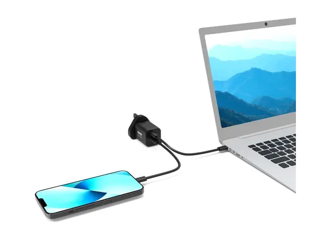 PORT Connect - Strømadapter - 45 watt - 3.4 A - PD, QC 3.0 - 2 utg...
