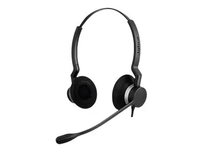 Jabra BIZ 2300 MS QD Duo - Hodesett - on-ear - kablet - Quick Disc...