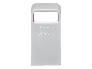 Kingston DataTraveler Micro - USB-flashstasjon 128 GB - USB 3.2 Gen 1