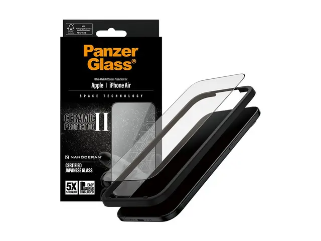 PanzerGlass Ceramic Protection II - Skjermbeskyttelse for mobiltel...
