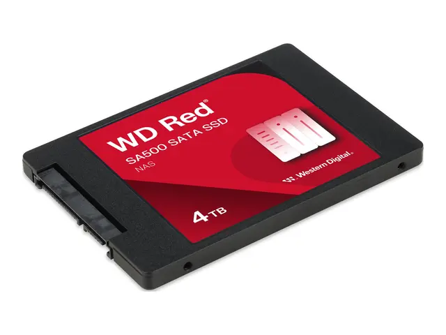 WD Red SA500 WDS400T2R0A - SSD 4 TB intern 2.5" SATA 6Gb/s