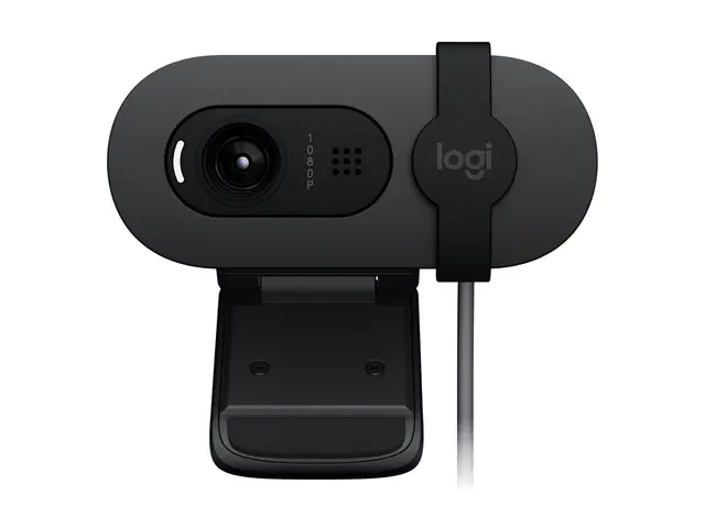 Logitech BRIO 100 - Nettkamera farge 2 MP 1920 x 1080 1080p, 720p ...