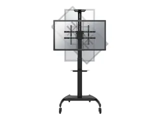 Neomounts PLASMA-M1900E - Vogn for flatpanel / AV-utstyr - svart - skjermst&#248;rrelse: 37&quot;-70&quot;