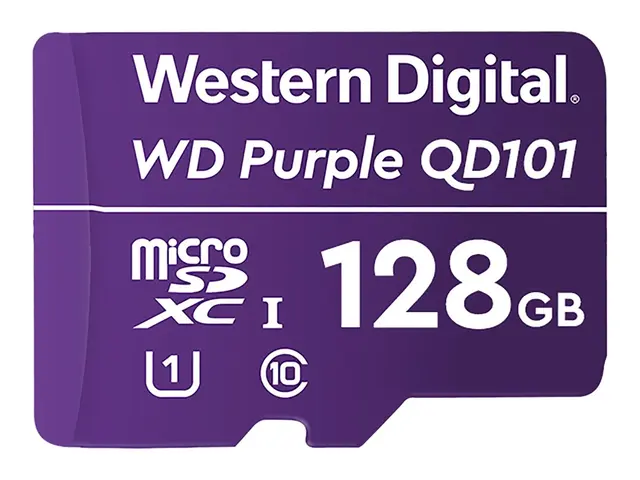 WD Purple SC QD101 WDD128G1P0C - Flashminnekort - 128 GB - UHS-I U...