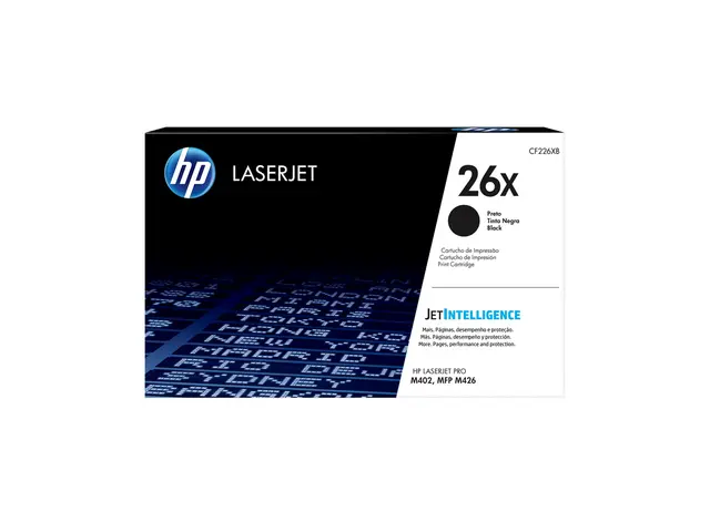 HP 26X - Høy ytelse - svart - original - LaserJet - tonerpatron (C...
